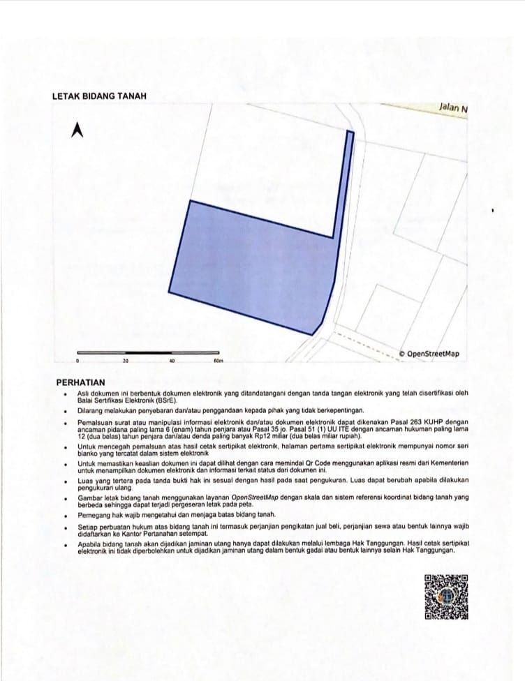 Tanah komersil nusa dua selatan