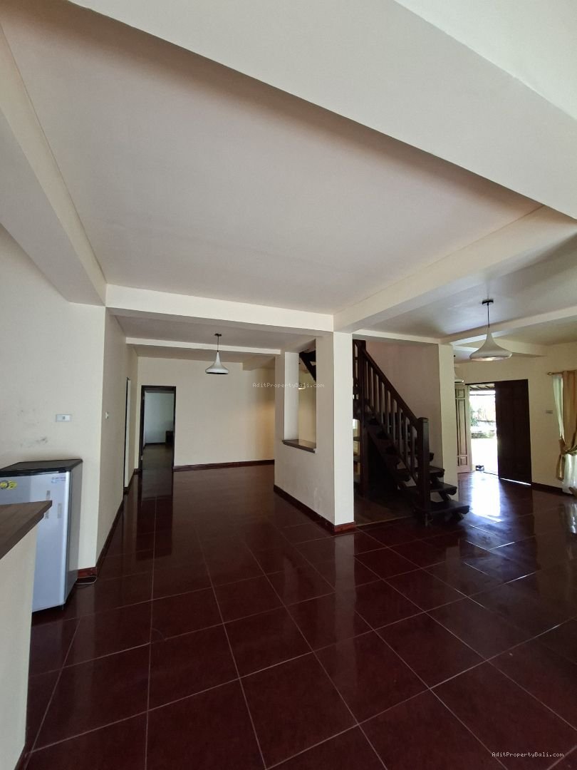 Traditional wooden villa balangan